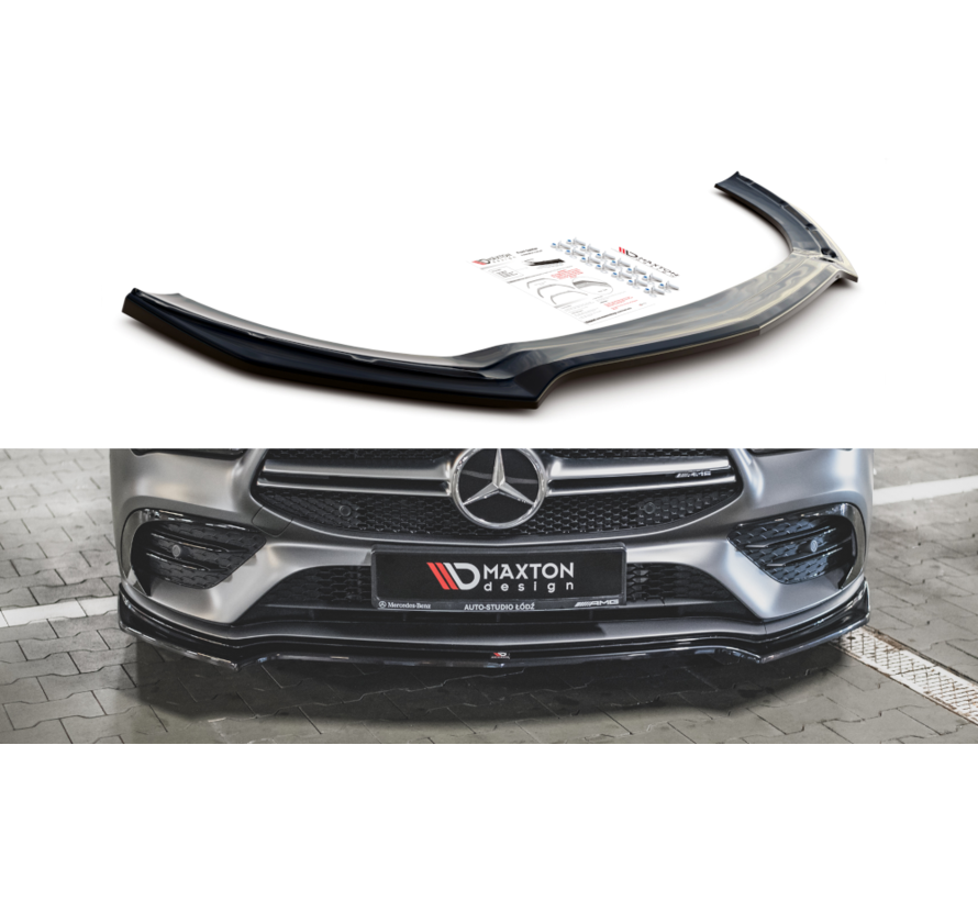 Maxton Design FRONT SPLITTER V.1 Mercedes-AMG CLA 35 Aero C118
