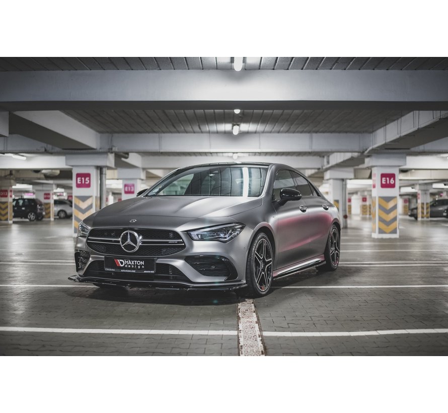 Maxton Design FRONT SPLITTER V.2 Mercedes-AMG CLA 35 Aero C118