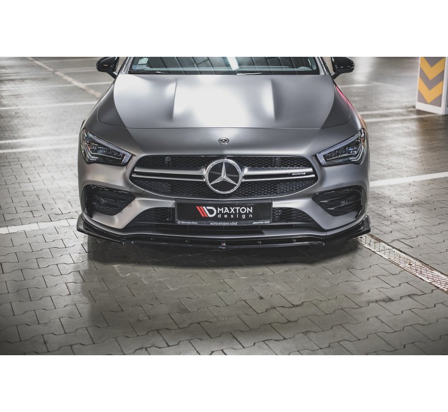 Maxton Design FRONT SPLITTER V.2 Mercedes-AMG CLA 35 Aero C118