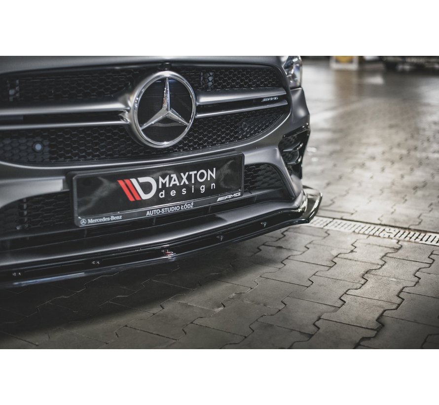 Maxton Design FRONT SPLITTER V.2 Mercedes-AMG CLA 35 Aero C118