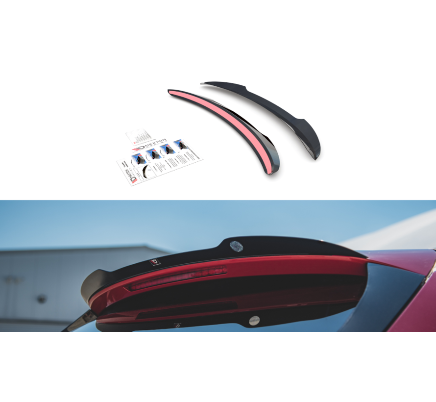 Maxton Design SPOILER CAP Mercedes-Benz CLA Shooting Brake AMG-Line (X118)