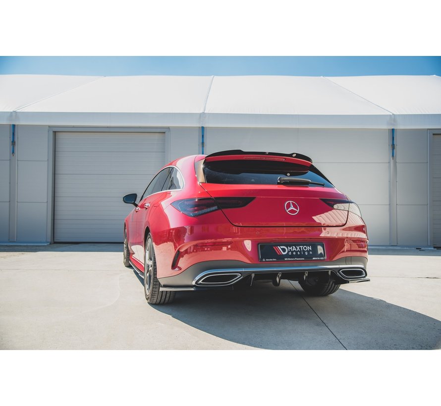 Maxton Design SPOILER CAP Mercedes-Benz CLA Shooting Brake AMG-Line (X118)