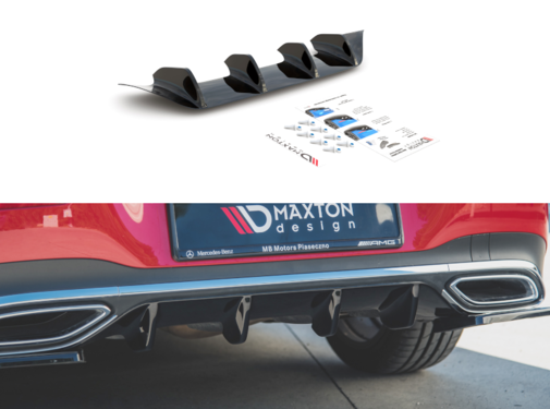 Maxton Design Maxton Design REAR DIFFUSER Mercedes-Benz CLA Shooting Brake AMG-Line X118