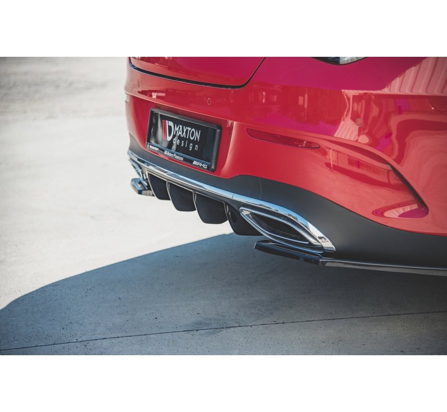 Maxton Design REAR DIFFUSER Mercedes-Benz CLA Shooting Brake AMG-Line X118