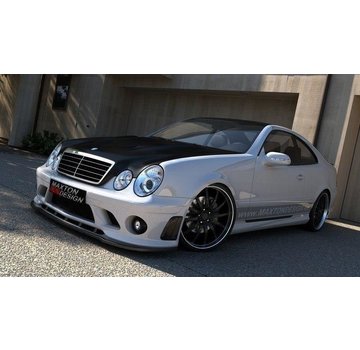 Maxton Design Maxton Design FRONT SPLITTER MERCEDES CLK W208 (FOR ME-CLK-208-AMG204-F1 BUMPER)