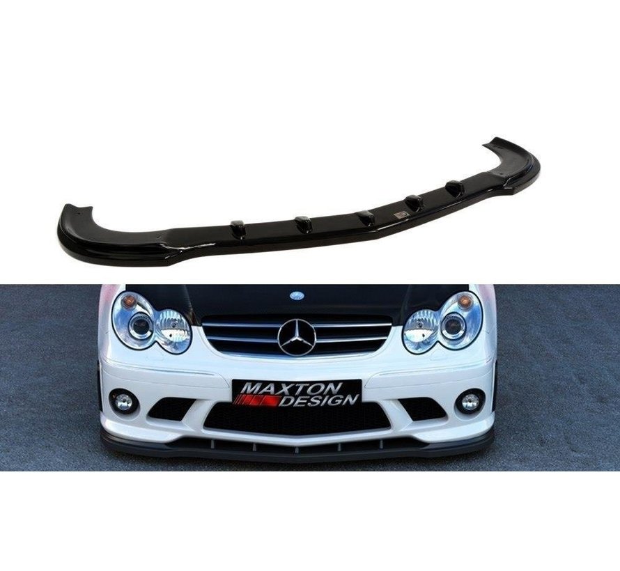 Maxton Design FRONT SPLITTER MERCEDES CLK W209 (FOR ME-CLK-209-AMG204-F1 BUMPER)