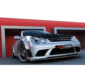 Maxton Design Maxton Design FRONT SPLITTER MERCEDES CLK W209 (FOR ME-CLK-209-BLACK-F1 BUMPER)