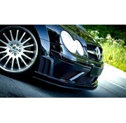 Maxton Design Maxton Design FRONT SPLITTER MERCEDES CLK W209 BLACK (SL BLACK SERIES LOOK)