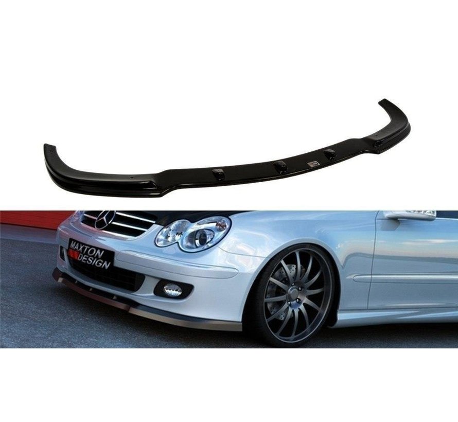 Maxton Design FRONT SPLITTER MERCEDES CLK W209 FACELIFT MODEL FOR STANDARD VERSION