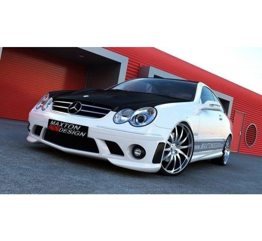 Maxton Design FRONT BUMPER MERCEDES CLK W209