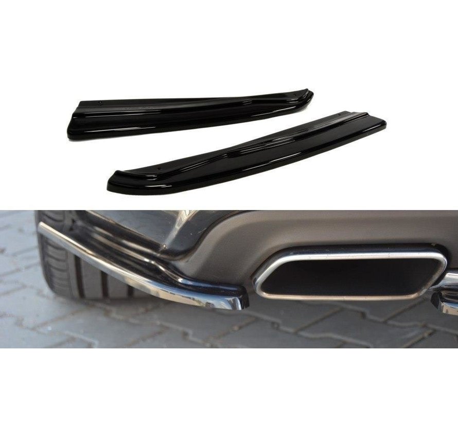 Maxton Design REAR SIDE SPLITTERS MERCEDES CLS C218 AMG LINE