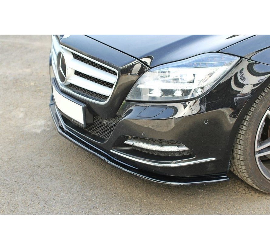 Maxton Design FRONT SPLITTER V.1 Mercedes CLS C218