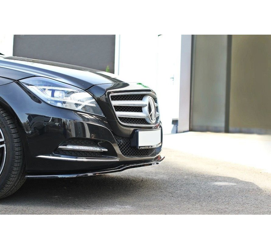 Maxton Design FRONT SPLITTER V.1 Mercedes CLS C218