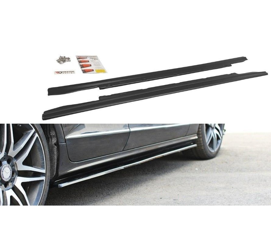 Maxton Design SIDE SKIRTS DIFFUSERS Mercedes CLS C218