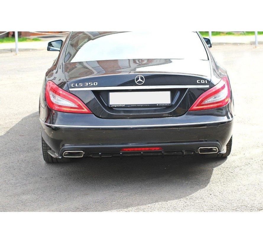 Maxton Design REAR SIDE SPLITTERS Mercedes CLS C218