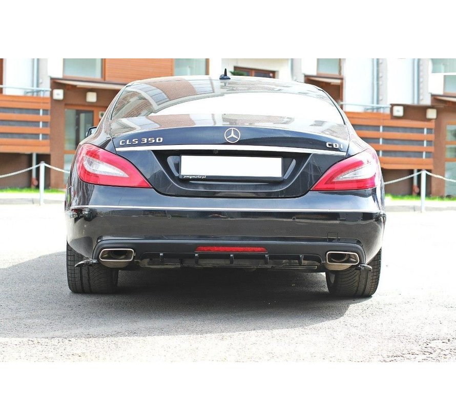 Maxton Design REAR DIFFUSER  Mercedes CLS C218