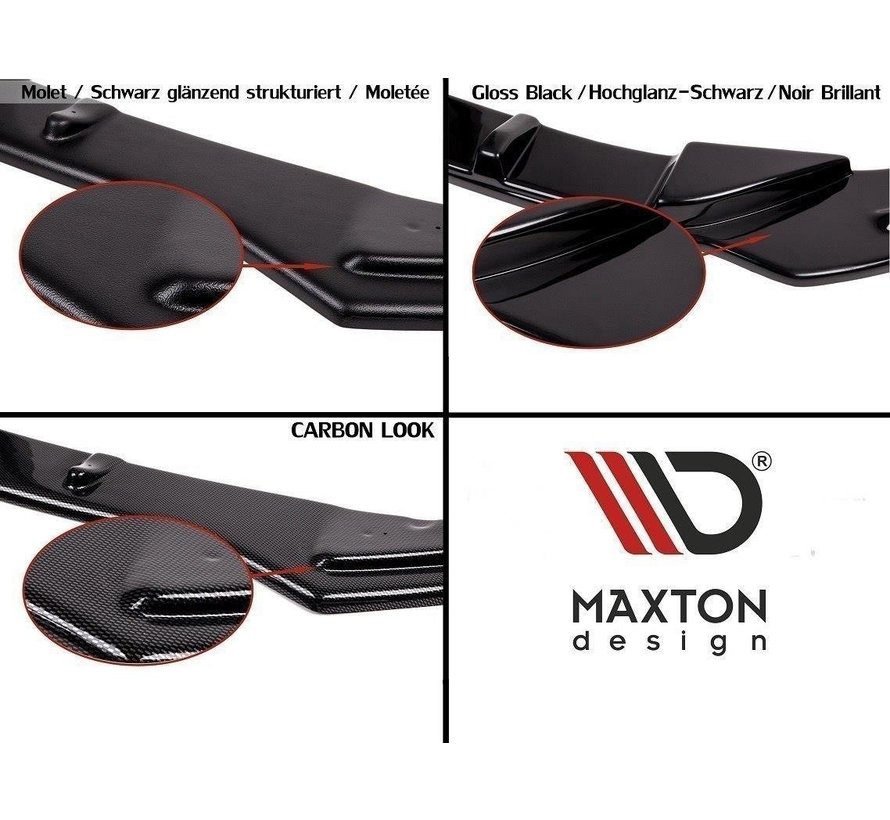 Maxton Design REAR DIFFUSER  Mercedes CLS C218