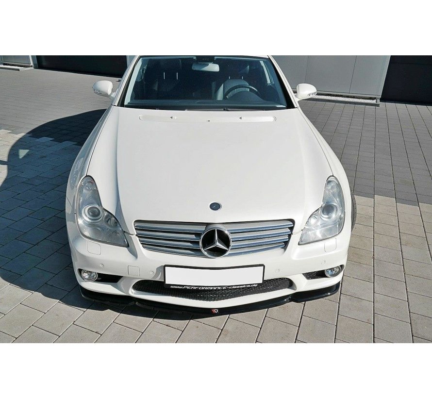 Maxton Design FRONT SPLITTER V.1 Mercedes CLS C219 55AMG