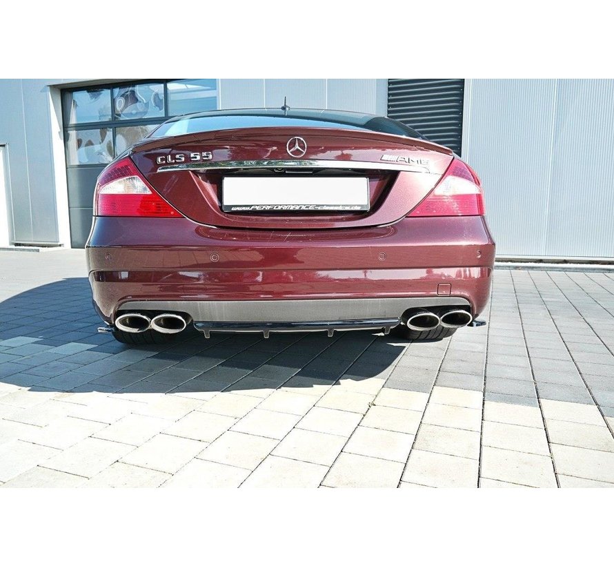 Maxton Design REAR DIFFUSER  Mercedes CLS C219 55AMG