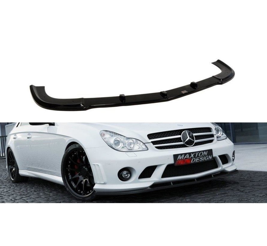 Maxton Design FRONT SPLITTER MERCEDES C-CLASS C219 - W204 AMG LOOK