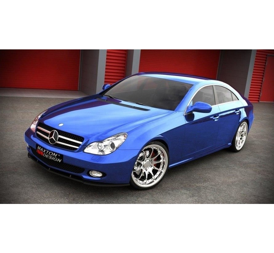 Maxton Design FRONT SPLITTER MERCEDES CLS C219 STANDARD BUMPER