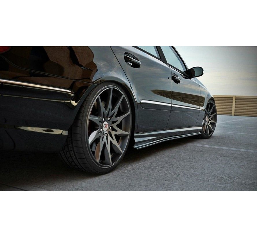 Maxton Design SIDE SKIRTS DIFFUSERS MERCEDES E-CLASS W211 AMG