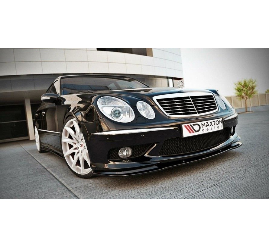 Maxton Design FRONT SPLITTER MERCEDES E W211 AMG PREFACE