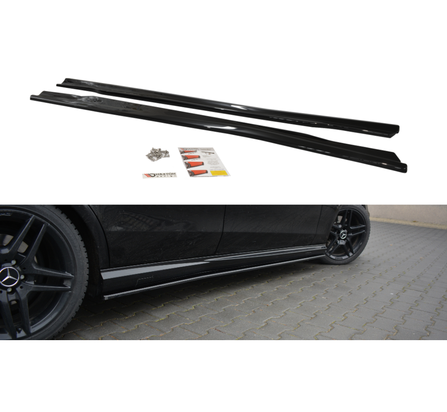 Maxton Design SIDE SKIRTS DIFFUSERS MERCEDES-BENZ E63 AMG W212