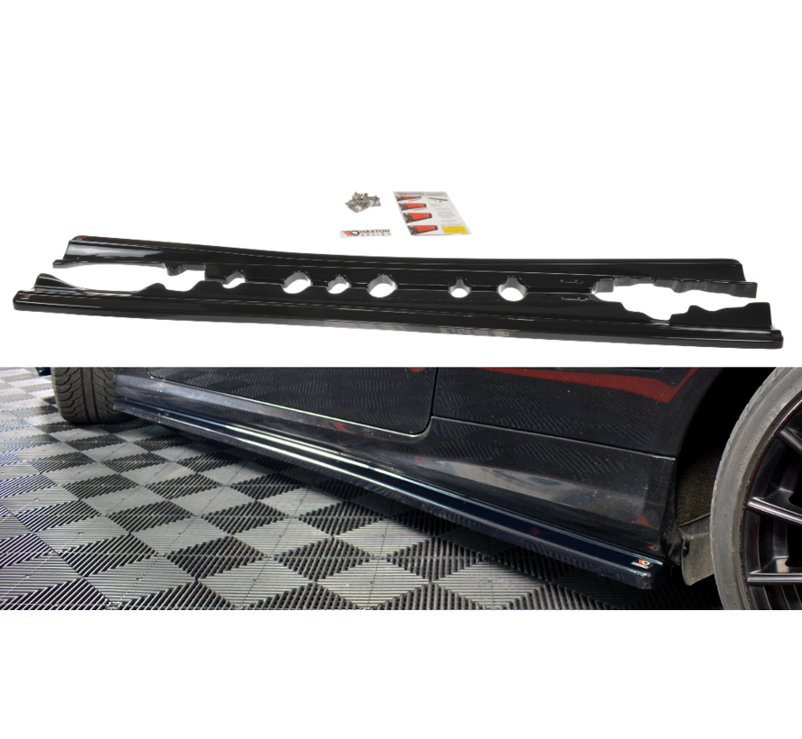 Maxton Design SIDE SKIRTS DIFFUSERS  Mercedes-Benz E-Class W207 Coupe AMG-Line