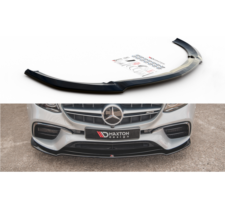 Maxton Design FRONT SPLITTER V.1 Mercedes-Benz E63 AMG Estate/Sedan S213/W213