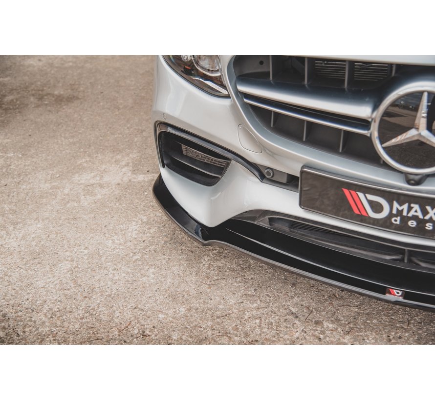 Maxton Design FRONT SPLITTER V.1 Mercedes-Benz E63 AMG Estate/Sedan S213/W213