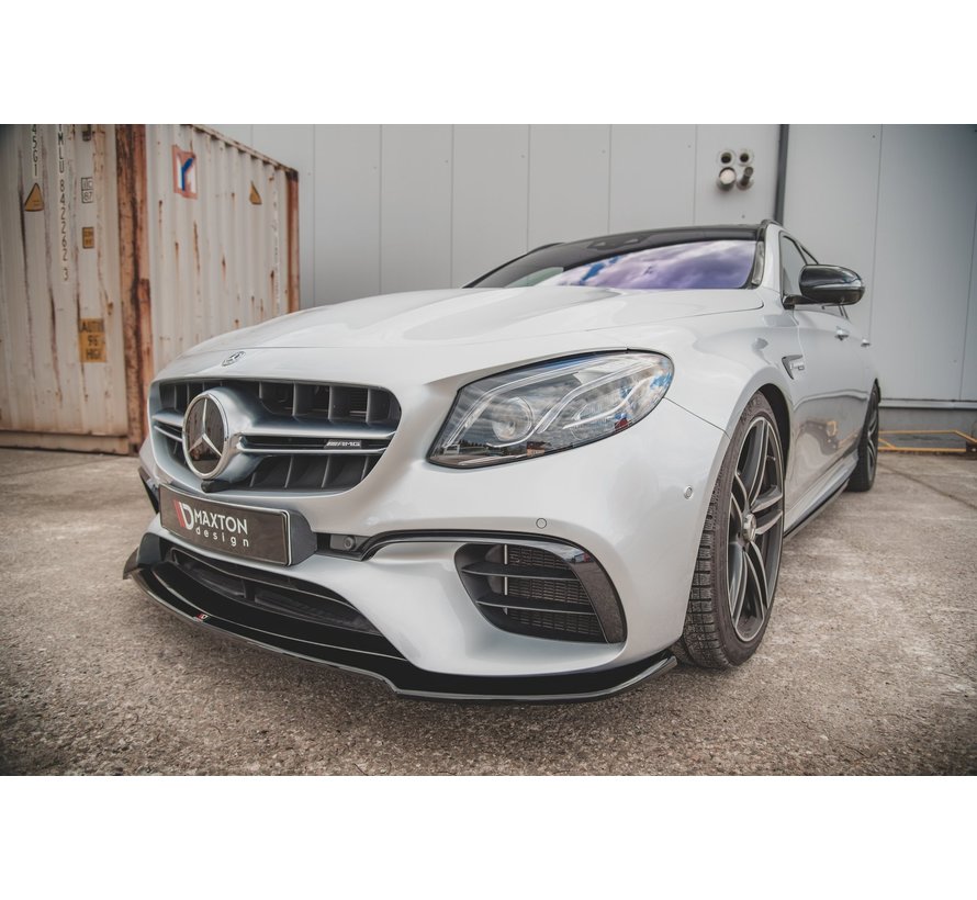 Maxton Design FRONT SPLITTER V.1 Mercedes-Benz E63 AMG Estate/Sedan S213/W213