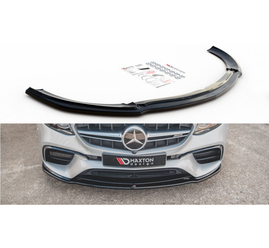 Maxton Design FRONT SPLITTER V.2 Mercedes-Benz E63 AMG Estate/Sedan S213/W213