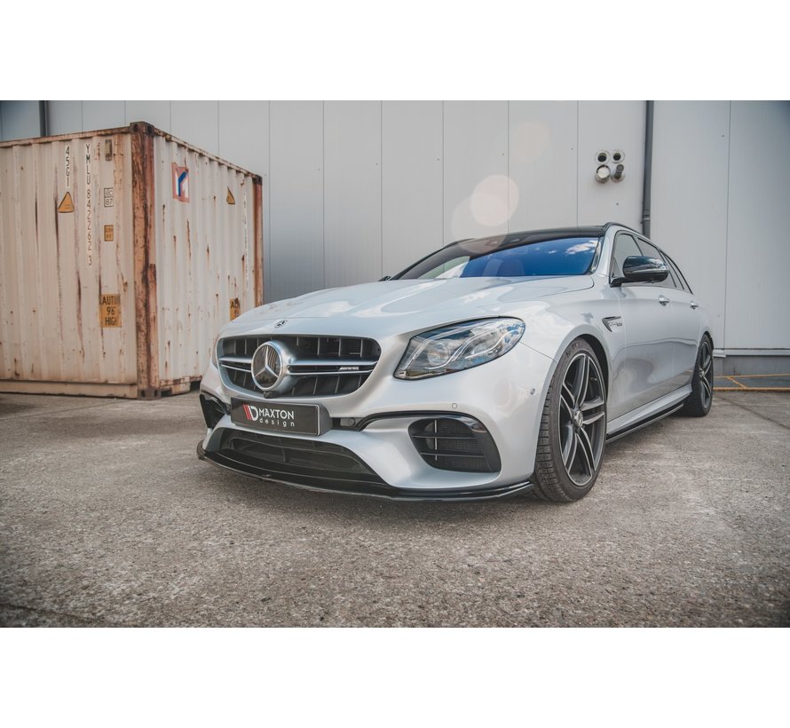 Maxton Design FRONT SPLITTER V.2 Mercedes-Benz E63 AMG Estate/Sedan S213/W213