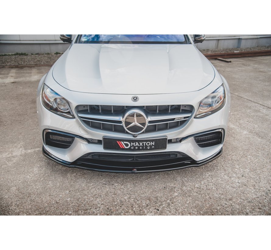 Maxton Design FRONT SPLITTER V.2 Mercedes-Benz E63 AMG Estate/Sedan S213/W213