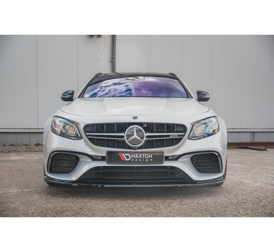 Maxton Design FRONT SPLITTER V.2 Mercedes-Benz E63 AMG Estate/Sedan S213/W213