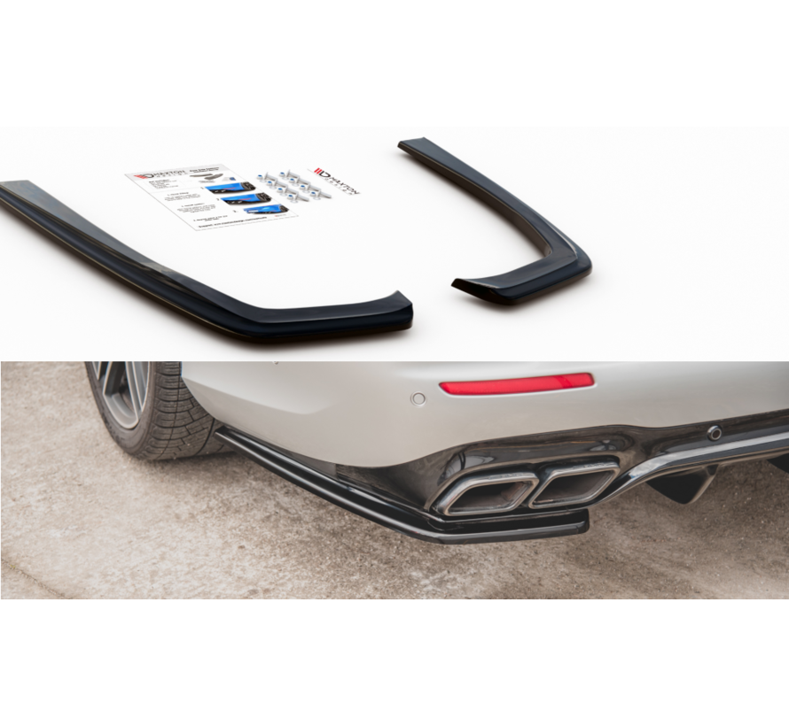 Maxton Design REAR SIDE SPLITTERS Mercedes-Benz E63 AMG Estate S213