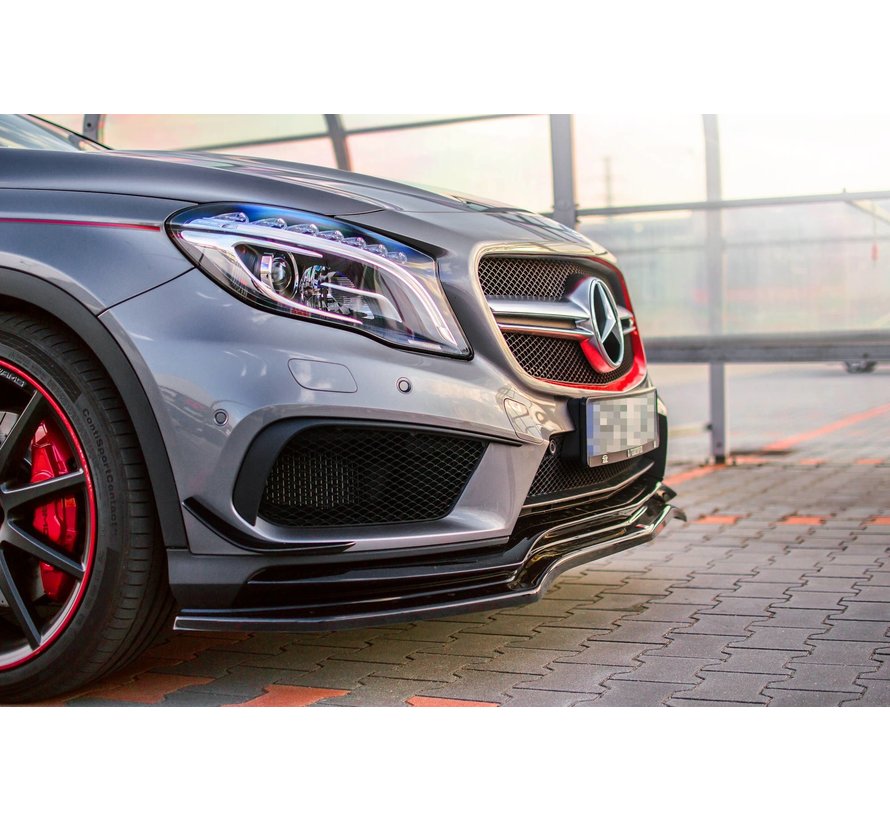 Maxton Design FRONT SPLITTER MERCEDES-BENZ GLA 45 AMG SUV (X156) PREFACE