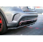 Maxton Design Maxton Design CENTRAL REAR DIFFUSER (WITH VERTICAL BARS) MERCEDES-BENZ GLA 45 AMG SUV (X156) PREFACE