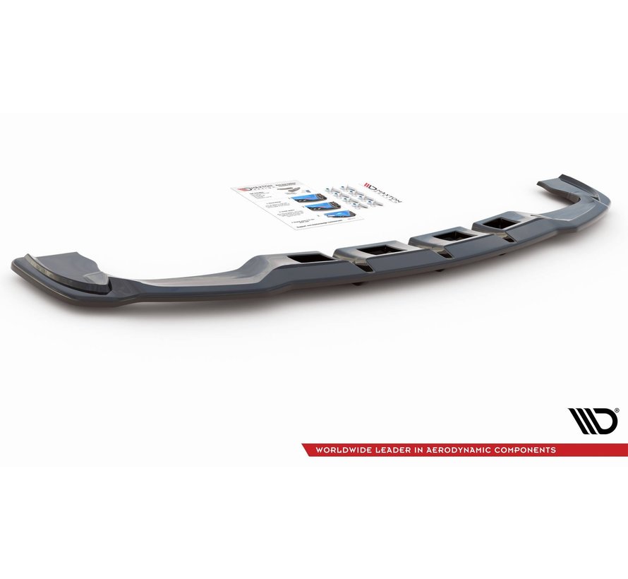 Maxton Design CENTRAL REAR DIFFUSER (WITH VERTICAL BARS) MERCEDES-BENZ GLA 45 AMG SUV (X156) PREFACE