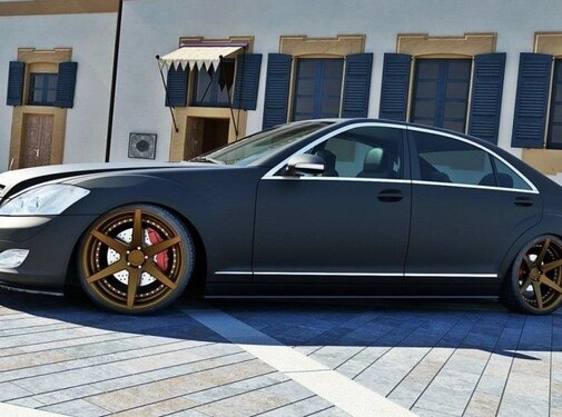Maxton Design Maxton Design SIDE SKIRTS DIFFUSERS MERCEDES S-CLASS W221 LONG