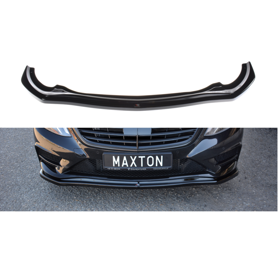 Maxton Design FRONT SPLITTER V.1 MERCEDES-BENZ S-CLASS AMG-LINE W222