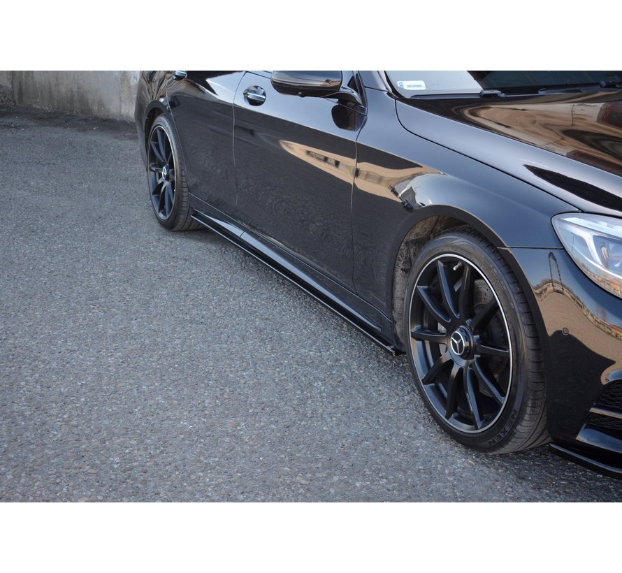 Maxton Design SIDE SKIRTS DIFFUSERS MERCEDES-BENZ S-CLASS AMG-LINE W222