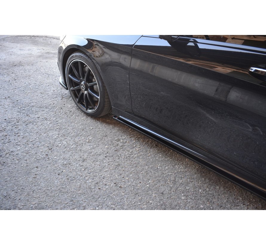 Maxton Design SIDE SKIRTS DIFFUSERS MERCEDES-BENZ S-CLASS AMG-LINE W222