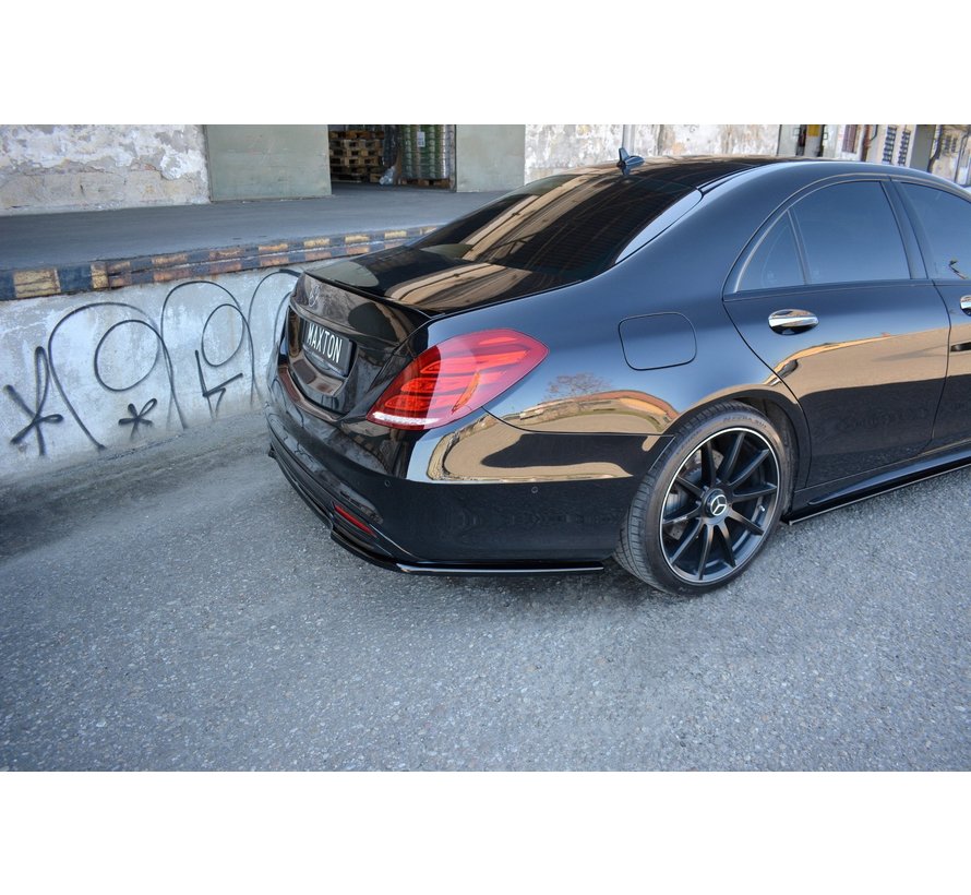 Maxton Design CENTRAL REAR DIFFUSER MERCEDES-BENZ S-CLASS AMG-LINE W222