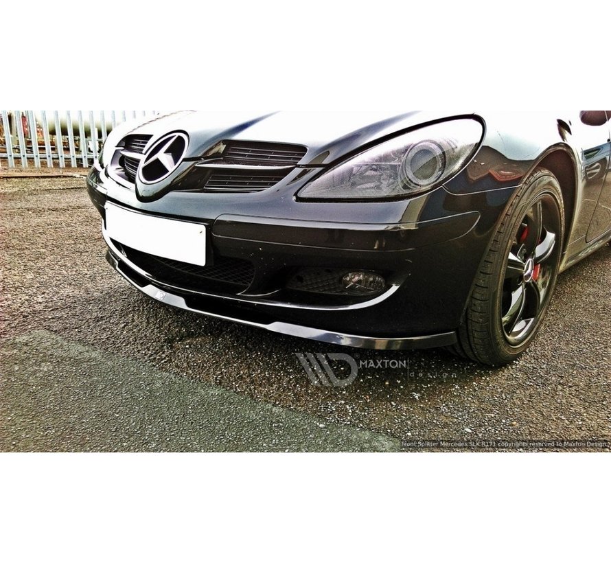 Maxton Design FRONT SPLITTER MERCEDES SLK R171 STANDARD BUMPER