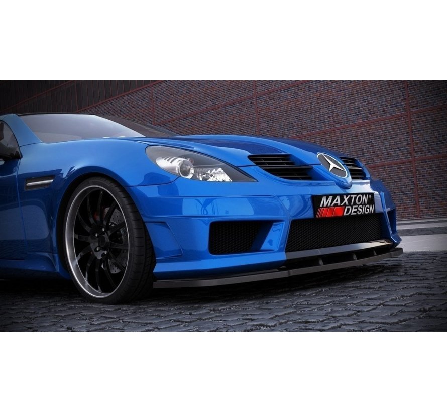 Maxton Design FRONT SPLITTER Mercedes SLK R171 (for Me-SLK -r171-AMG172-f1)