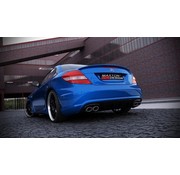 Maxton Design Maxton Design REAR BUMPER Mercedes SLK R171 (SLK R172 AMG Look)