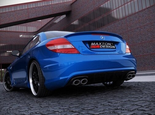 Maxton Design Maxton Design REAR BUMPER Mercedes SLK R171 (SLK R172 AMG Look)