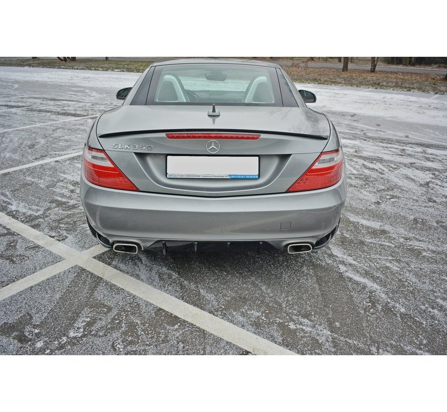 Maxton Design REAR SIDE SPLITTERS V.1 MERCEDES-BENZ SLK R172